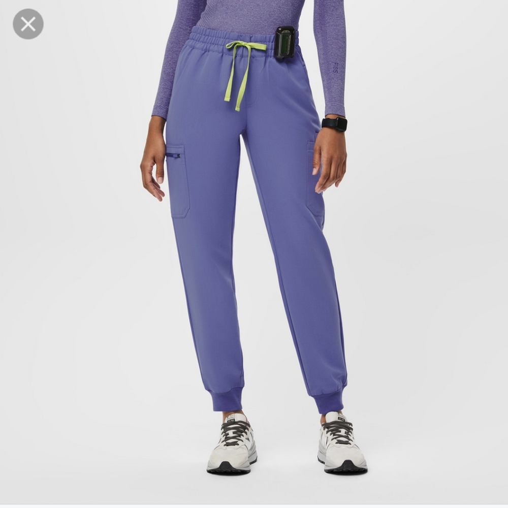 Figs blueberry scrub pants uman relaxed fit 2xl jogger scrubs
